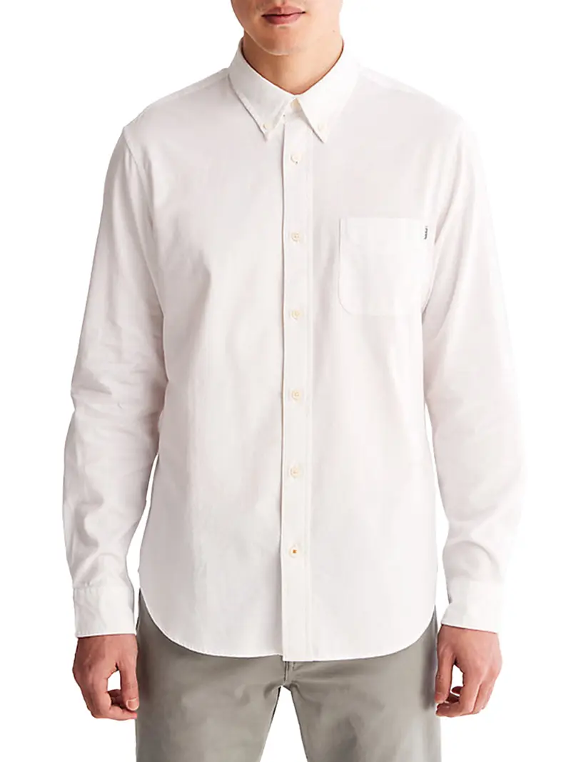 Camicia Timberland Oxford Gale River - Bianco