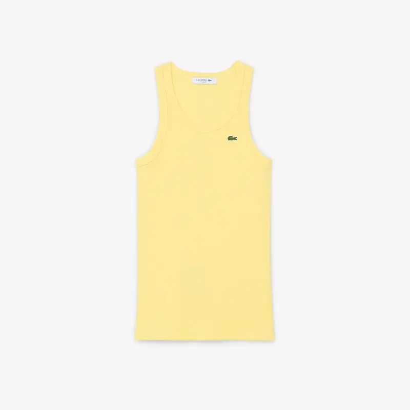 Canotta in cotone slim fit