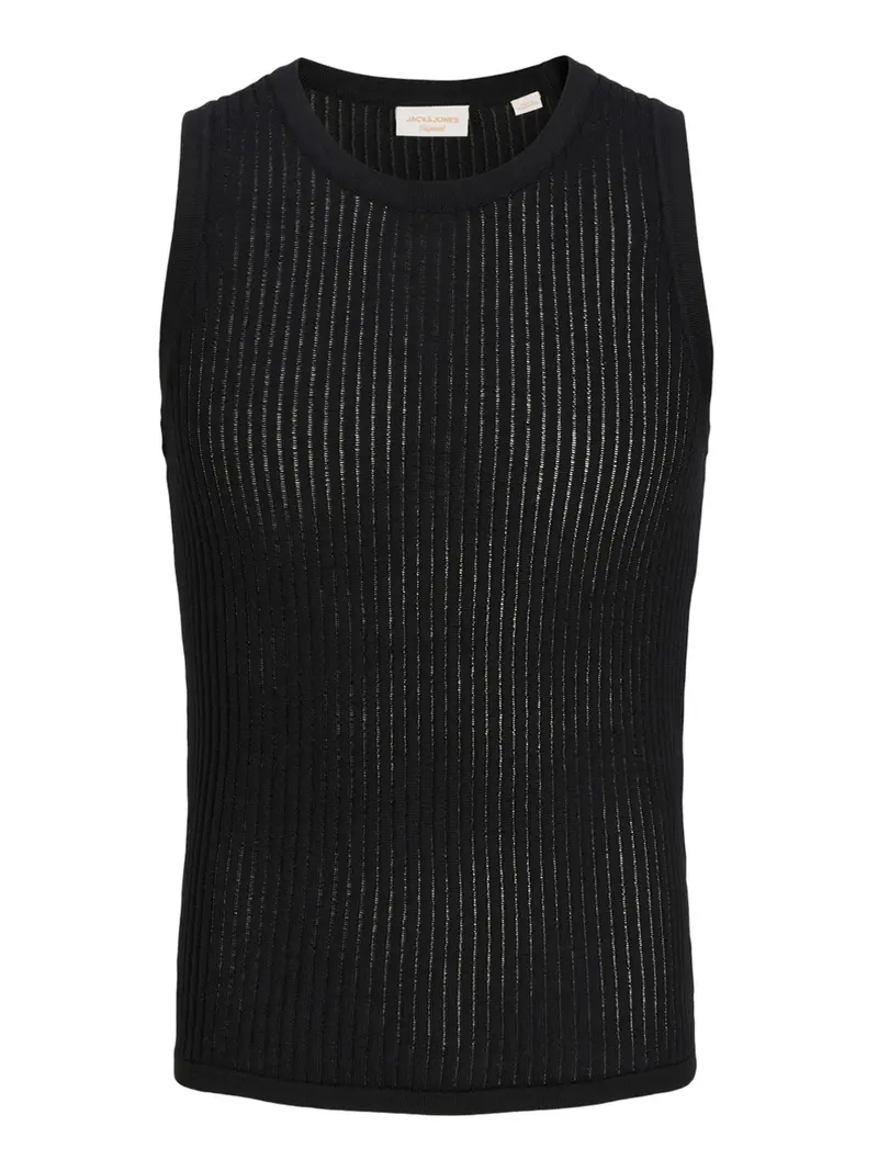 Canotta Jcodut Nkit Tank Jack&Jones - Nero