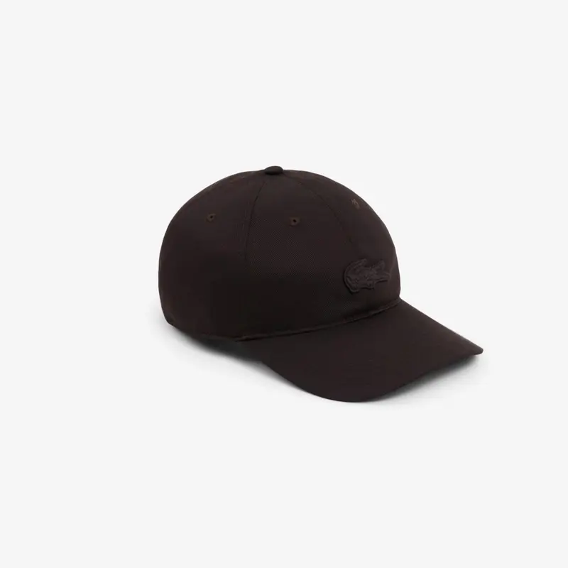 Cappellino in twill di cotone con stemma