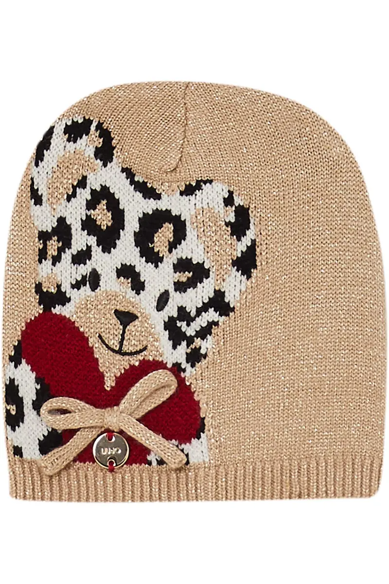 Cappello beige per bambina