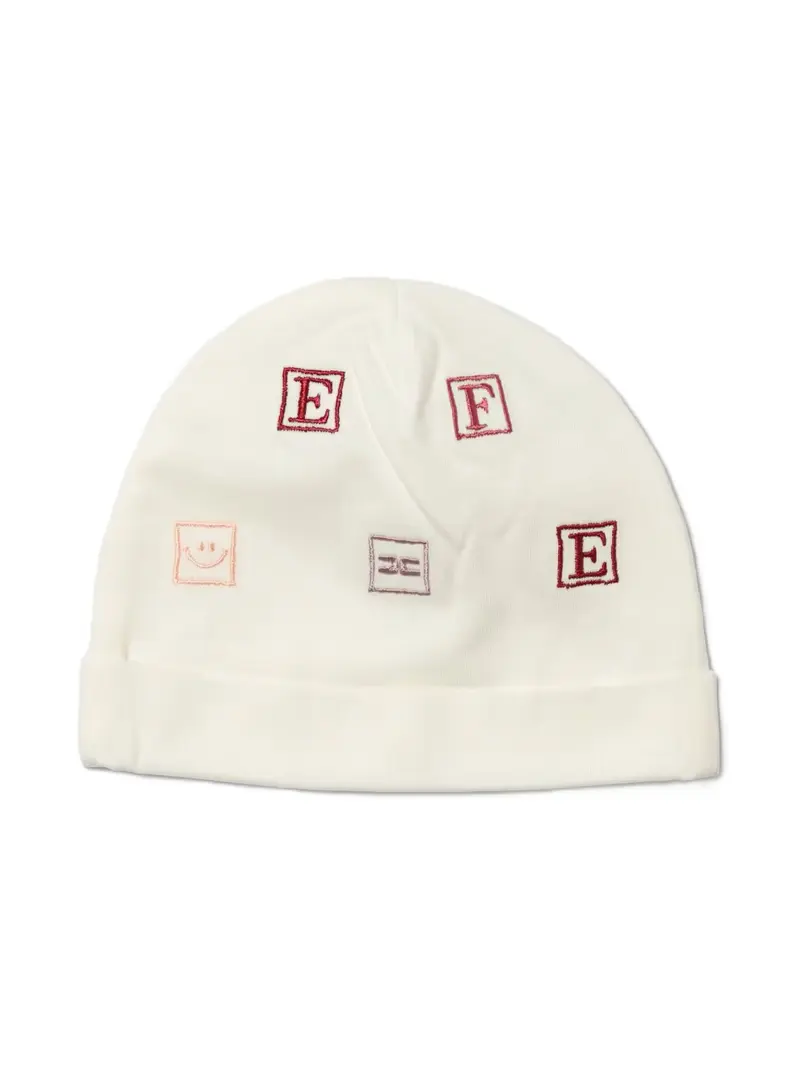 Cappello bianco per neonata