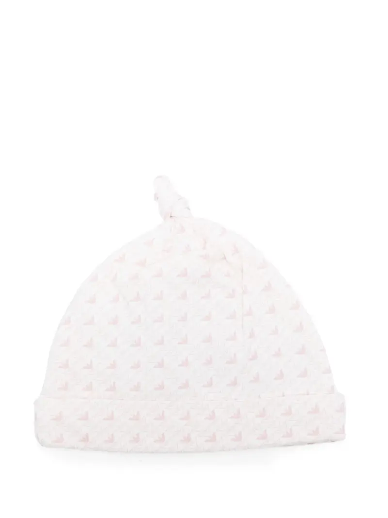 Cappello bianco per neonata
