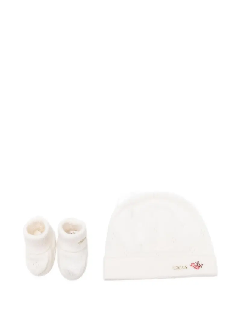 Cappello bianco per neonato