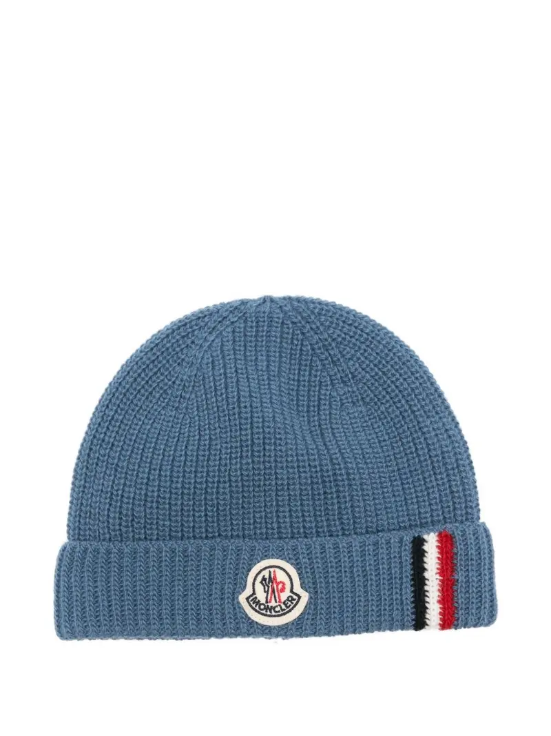 Cappello blu medio per neonato