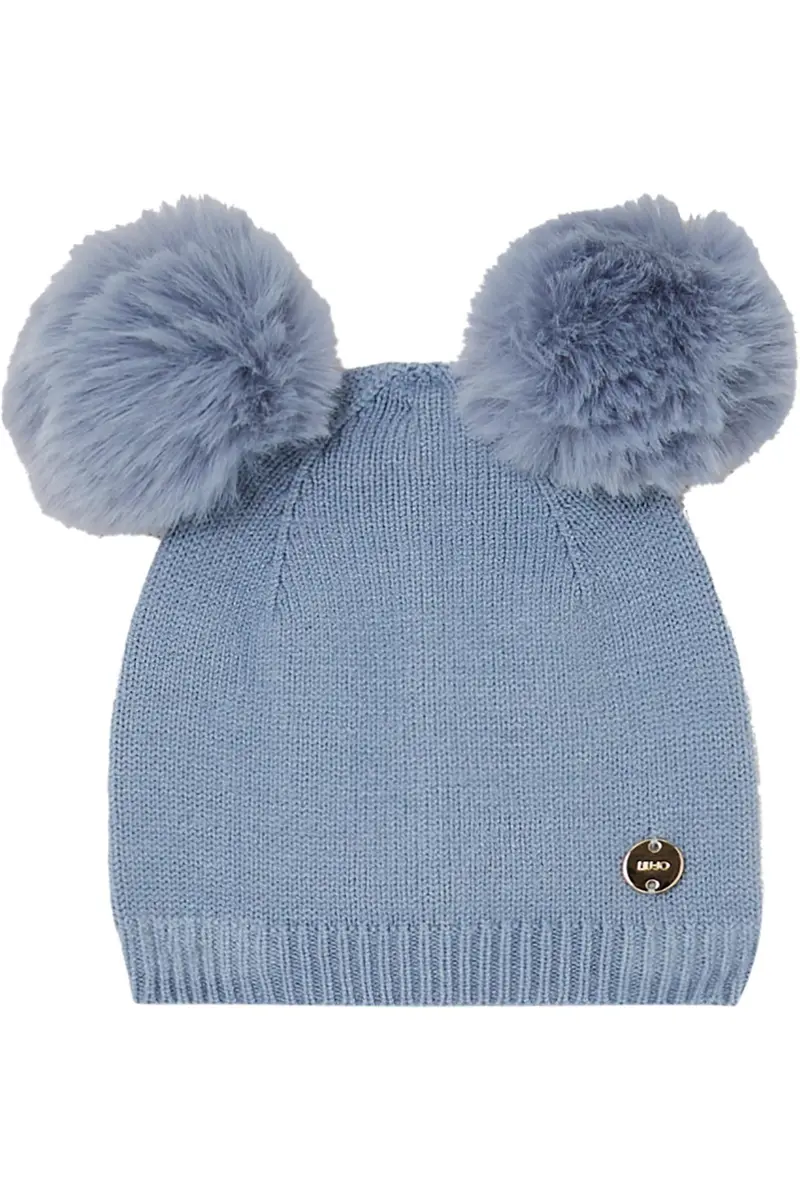 Cappello blu per bambina