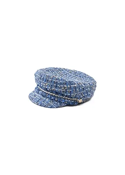 Cappello blu per bambina