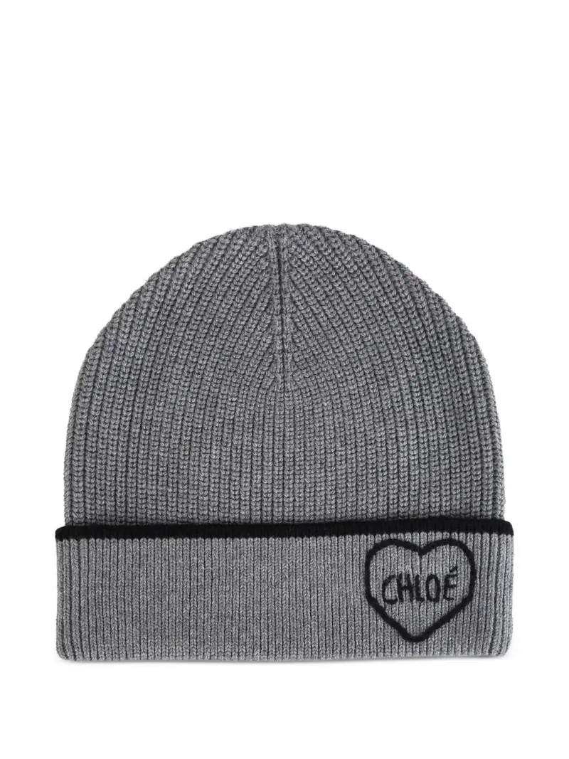 Cappello grigio per bambina