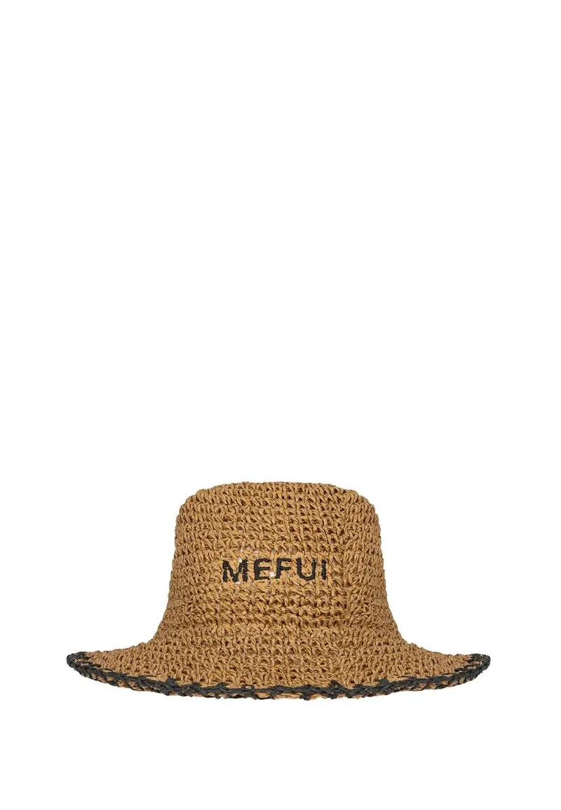 Cappello in paglia beige