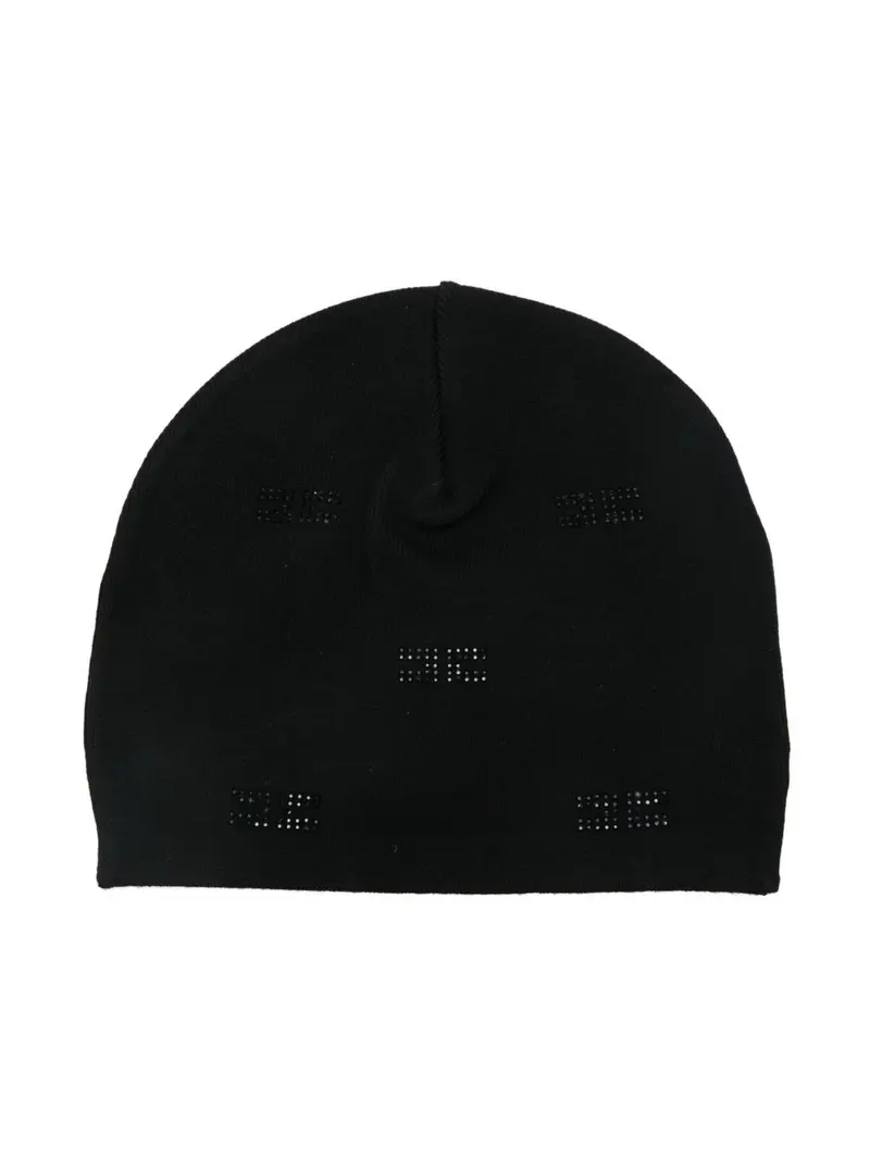 Cappello nero per bambina