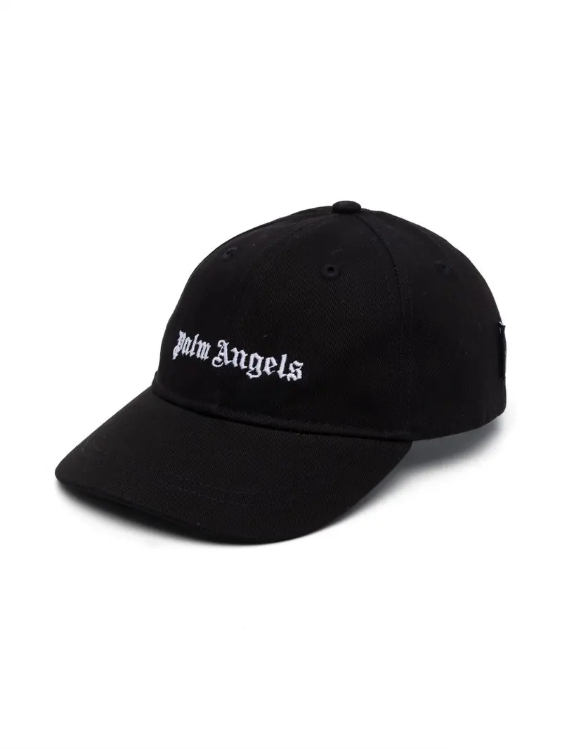 Cappello nero per bambino con logo