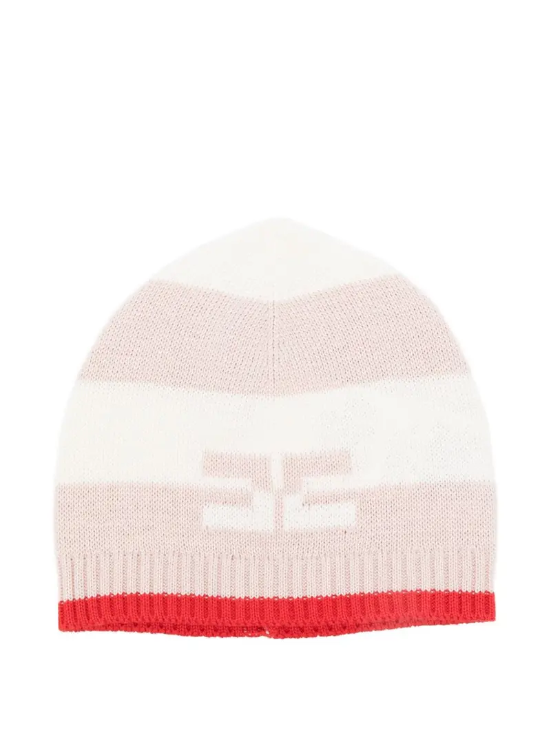 Cappello rosa/bianca per neonata