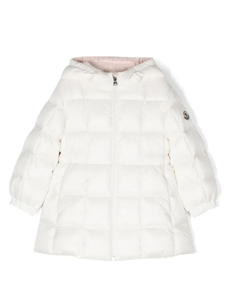 Cappotto Anya bianco per neonata