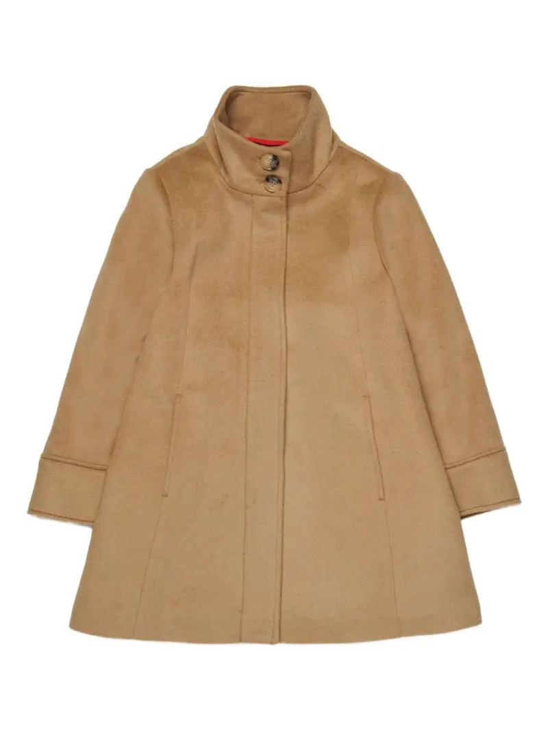 Cappotto beige per bambina