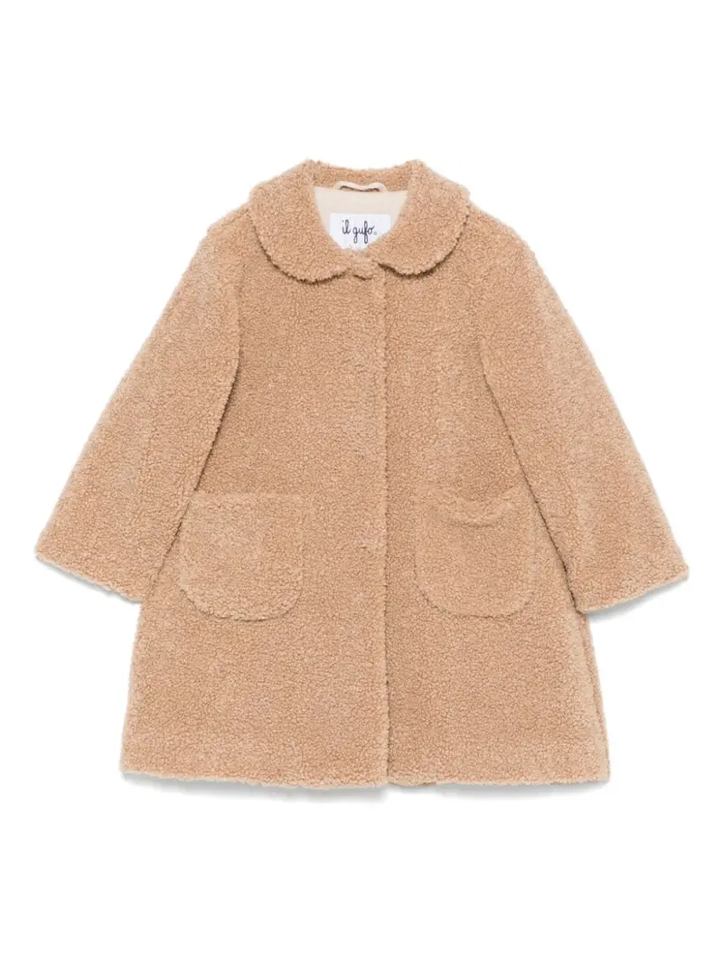 Cappotto beige per bambina