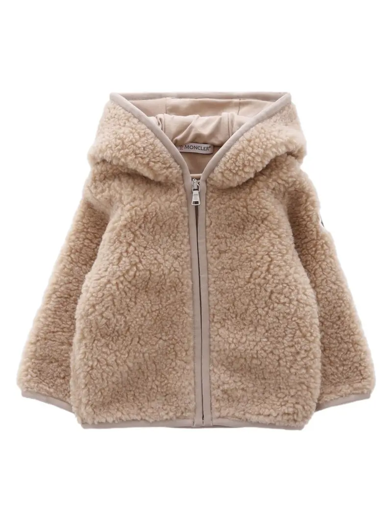 Cappotto beige per neonato