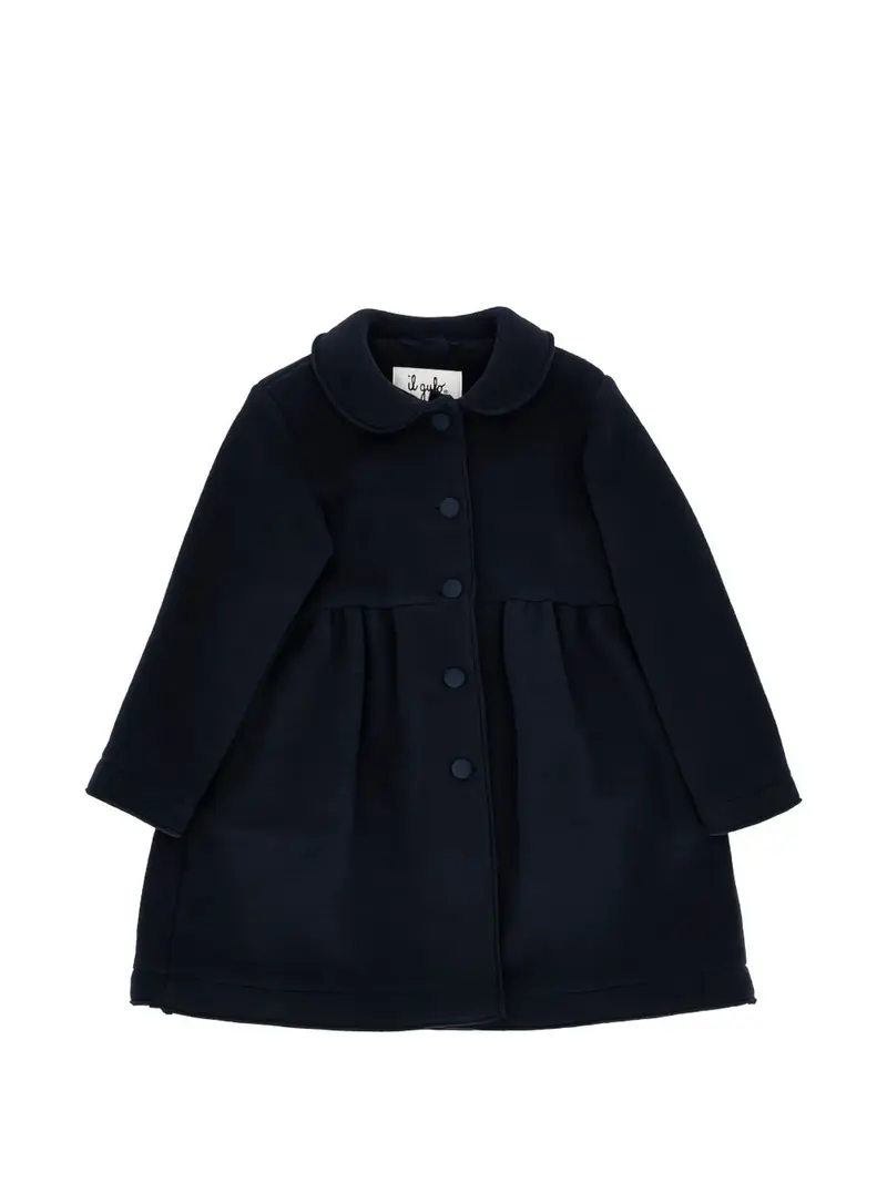 Cappotto blu navy per neonata