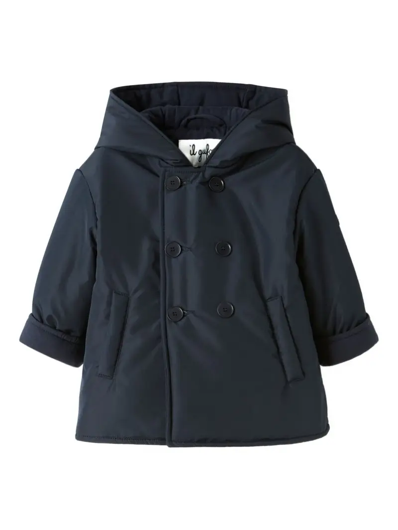 Cappotto blu navy per neonato