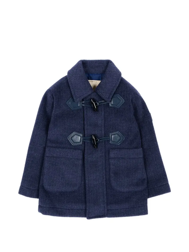 Cappotto blu navy per neonato