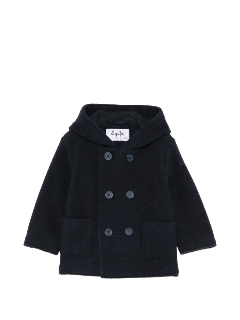 Cappotto blu navy per neonato