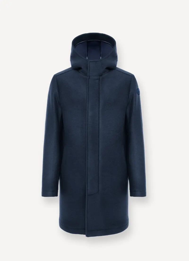 Cappotto con cappuccio