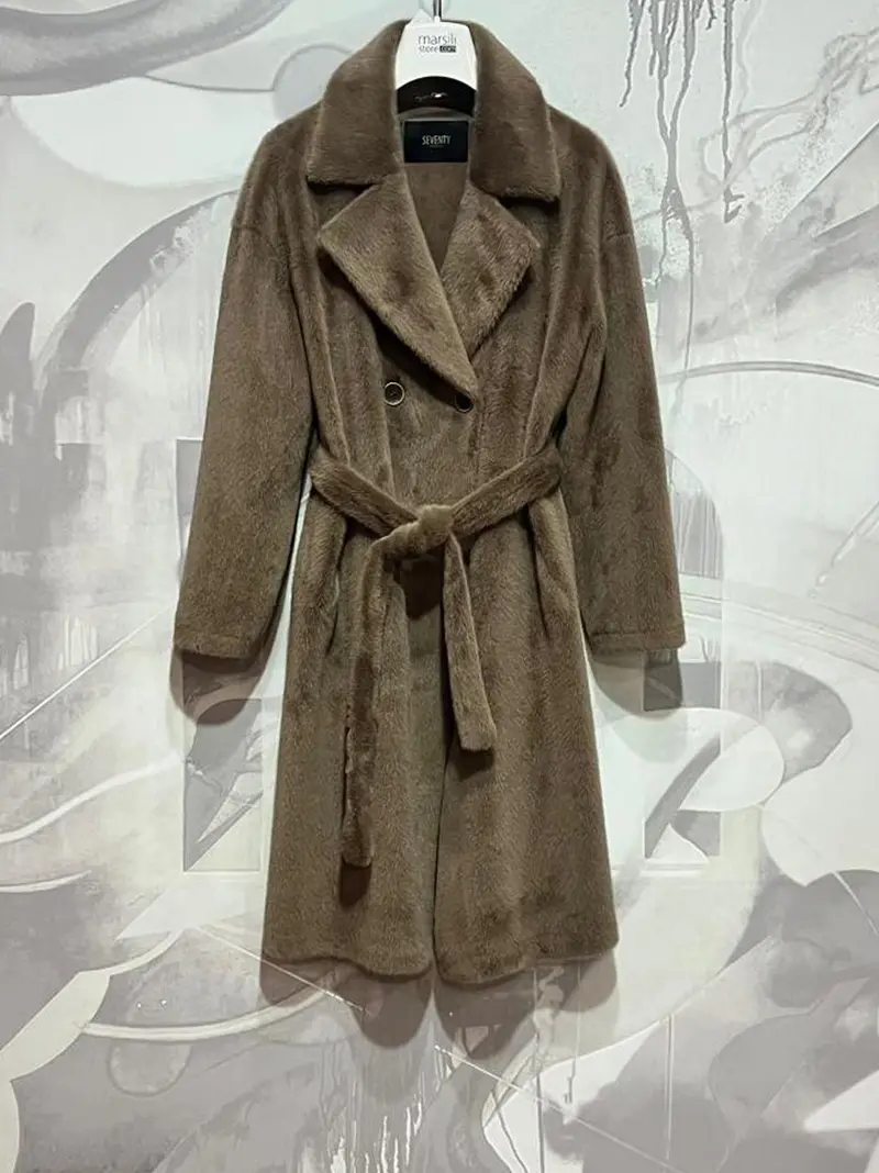 cappotto ecopelliccia fusciacca