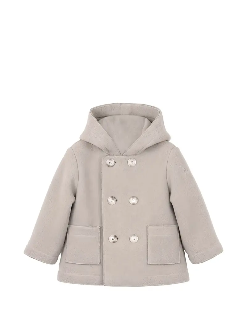 Cappotto grigio per neonato