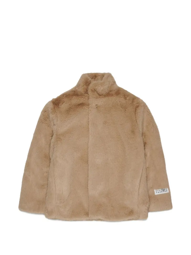 Cappotto marrone chiaro per bambina