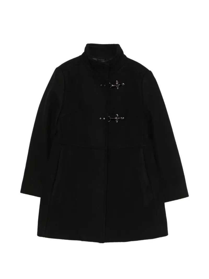 Cappotto nero per bambina