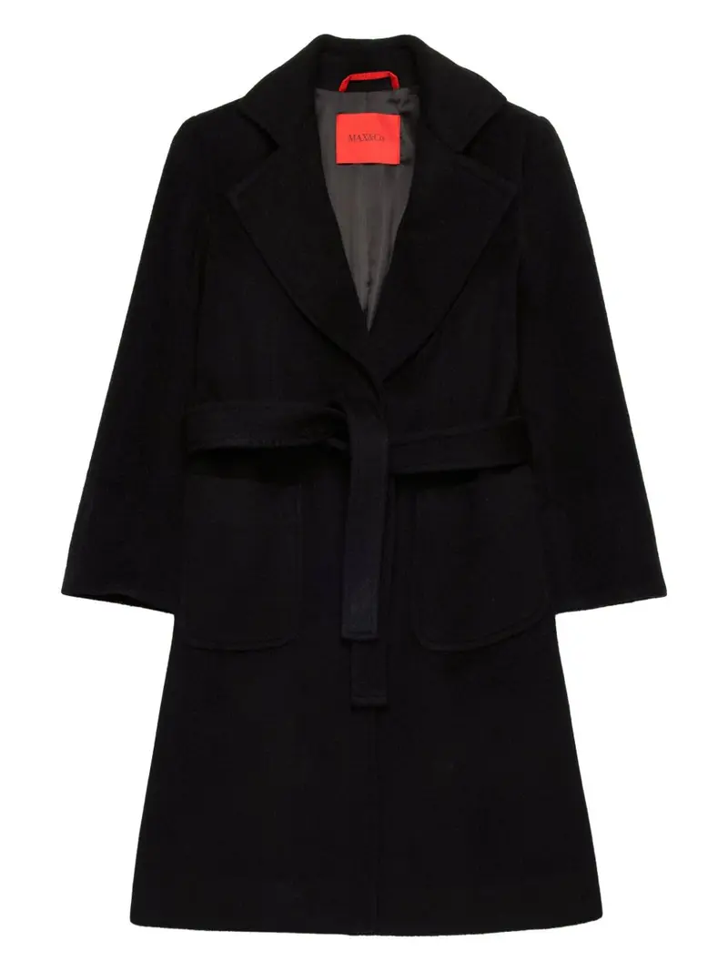 Cappotto nero per bambina