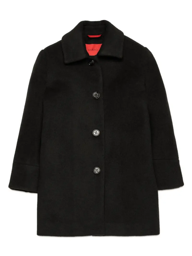 Cappotto nero per bambina