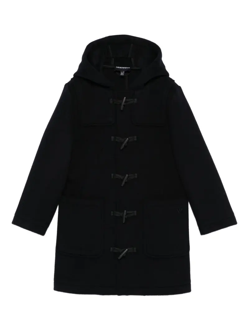 Cappotto nero per bambino