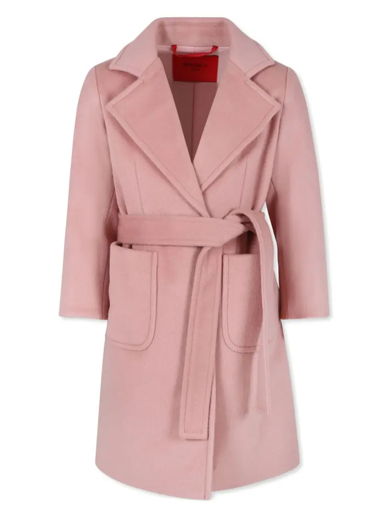 Cappotto rosa per bambina