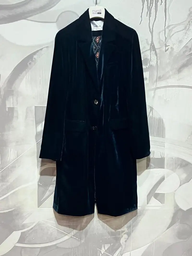 cappotto velluto