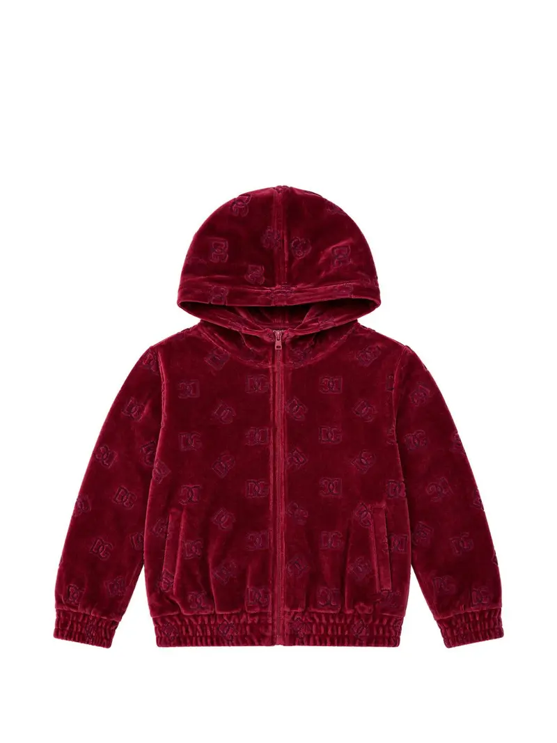 Cardigan amaranto per bambina