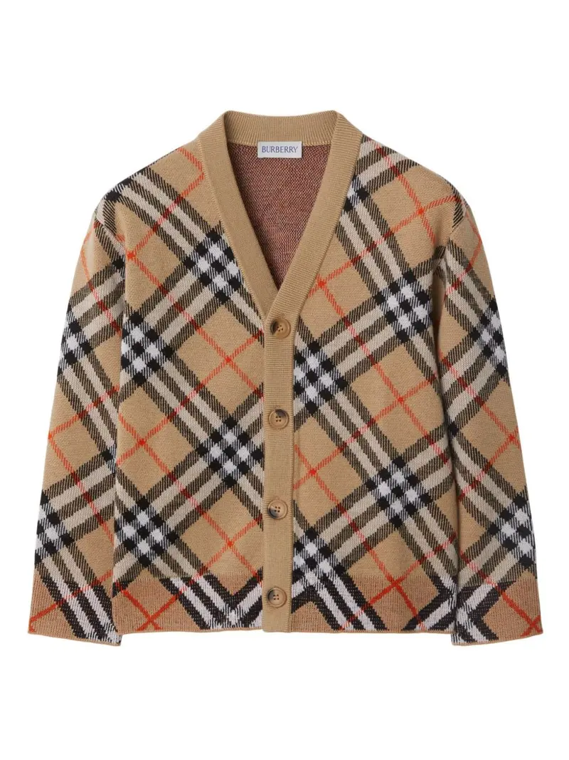 Cardigan beige per bambina