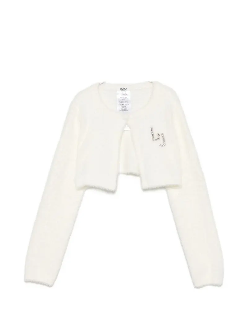Cardigan bianco per bambina