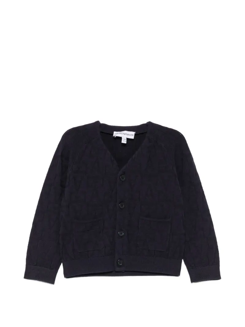 Cardigan blu navy per neonato