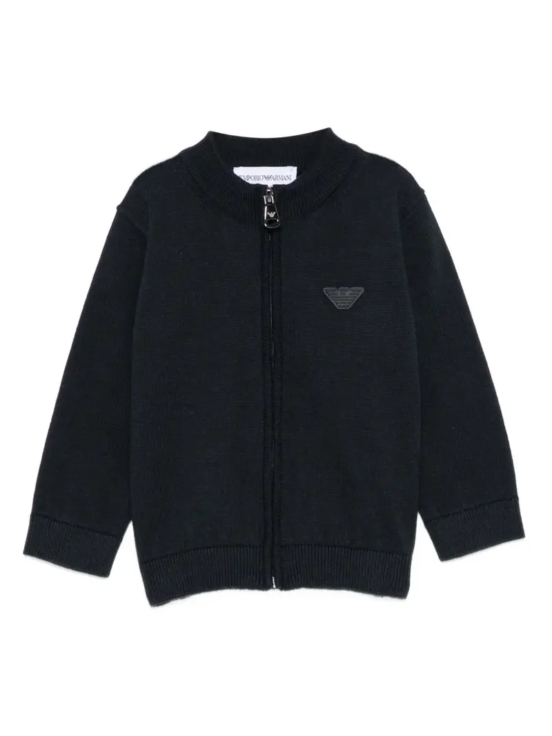 Cardigan blu navy per neonato