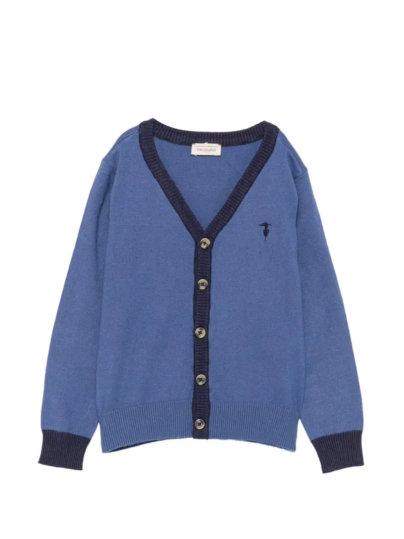 Cardigan blu per bambino