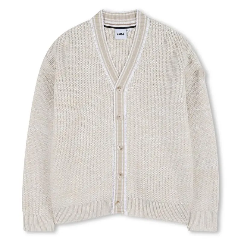 Cardigan con bottoni