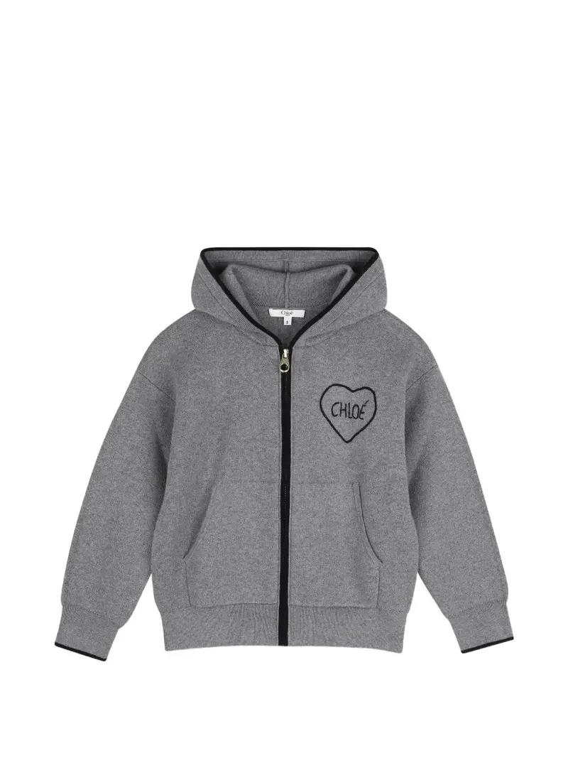 Cardigan grigia per bambina