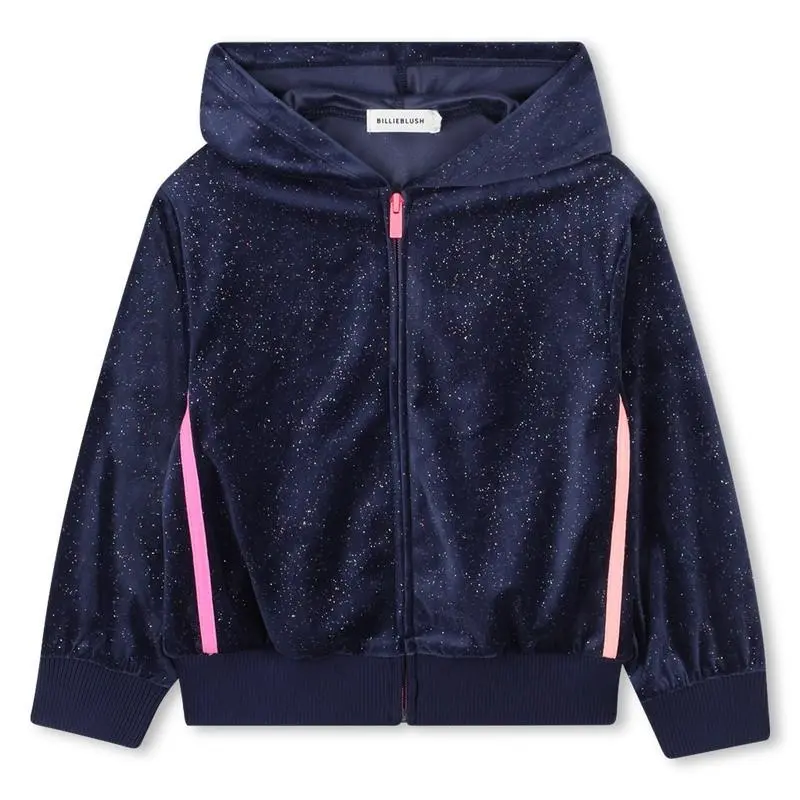 Cardigan in velluto lucido