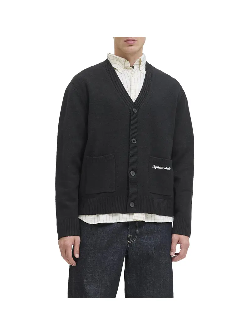 Cardigan Jacl&Jones Jornorrebro Knit - Nero
