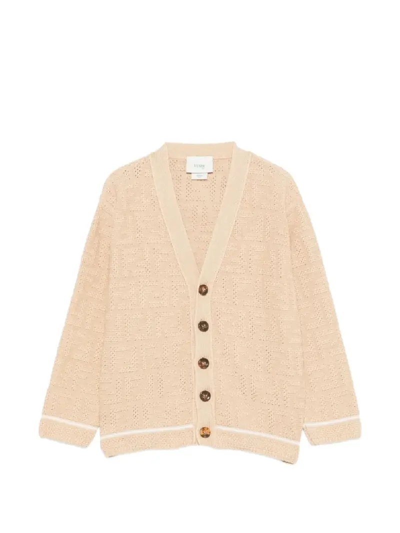 Cardigan linen per bambina