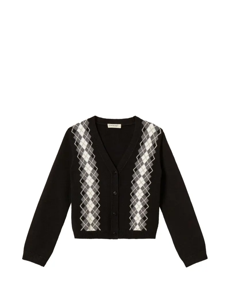 Cardigan nero per bambina