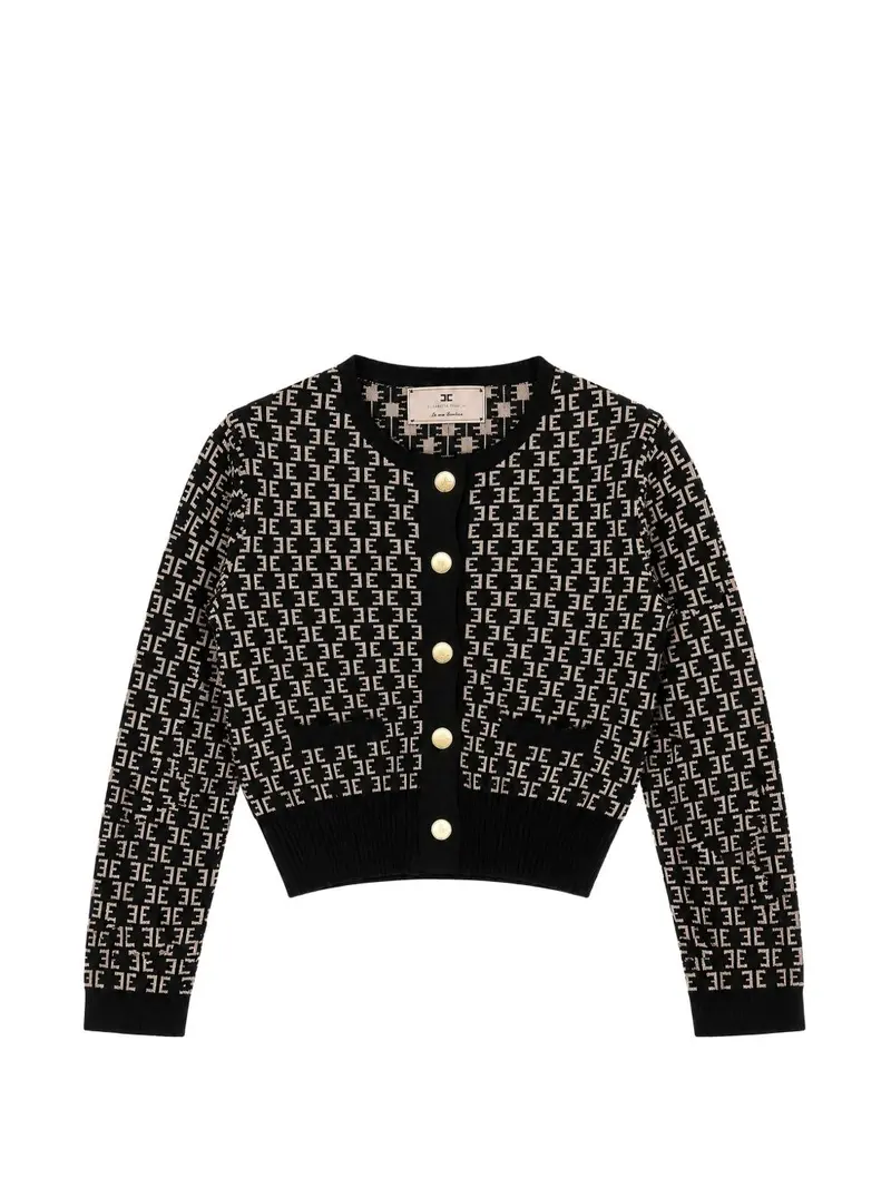 Cardigan nero per bambina