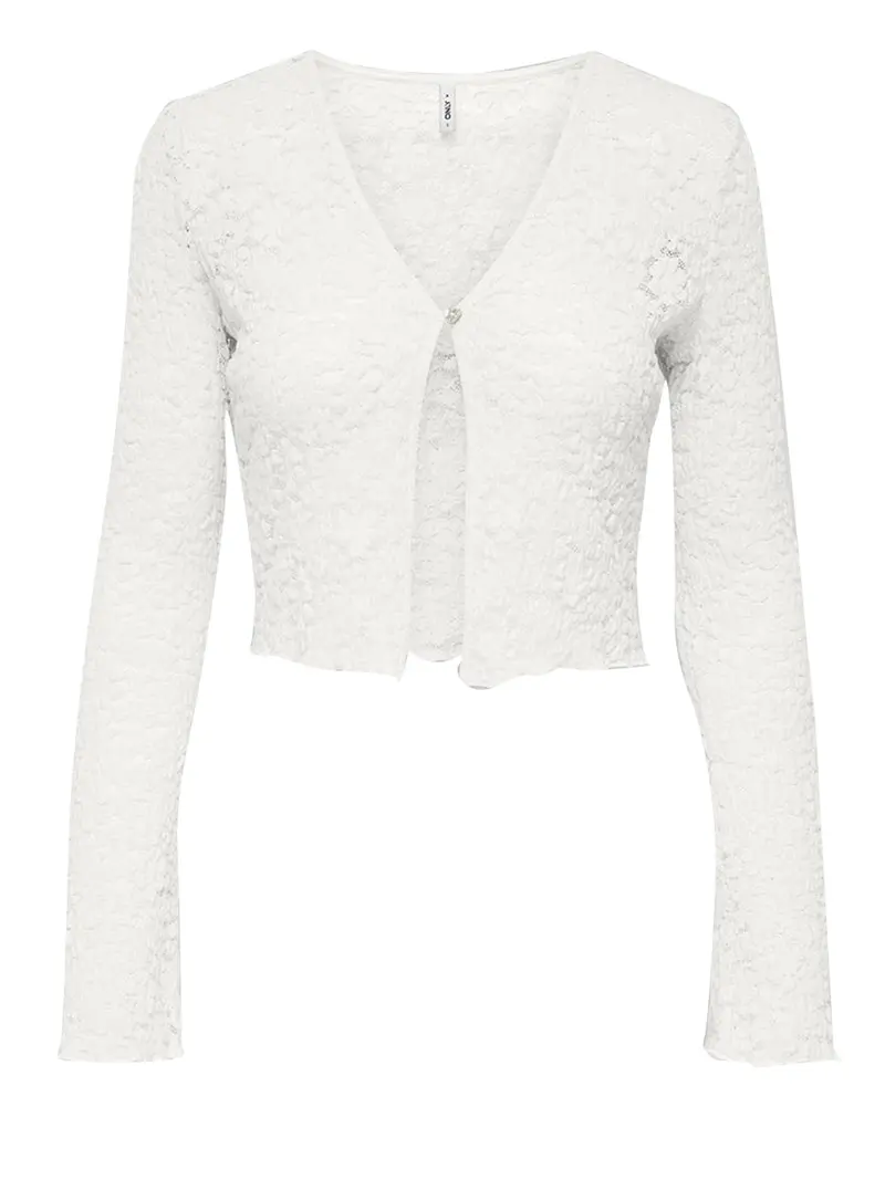 Cardigan Onlfaith Only - Bianco