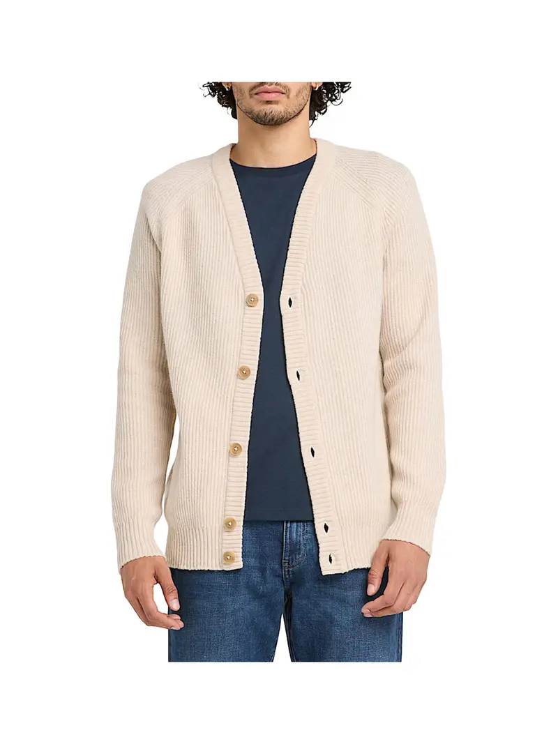 Cardigan Timberland Con Maniche Raglan Phillips Brook All Gender - Beige
