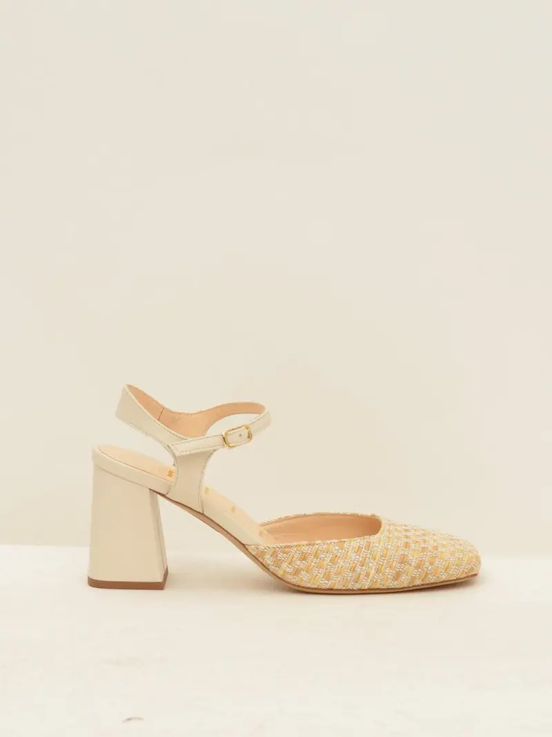 chanel rafia tacco 70